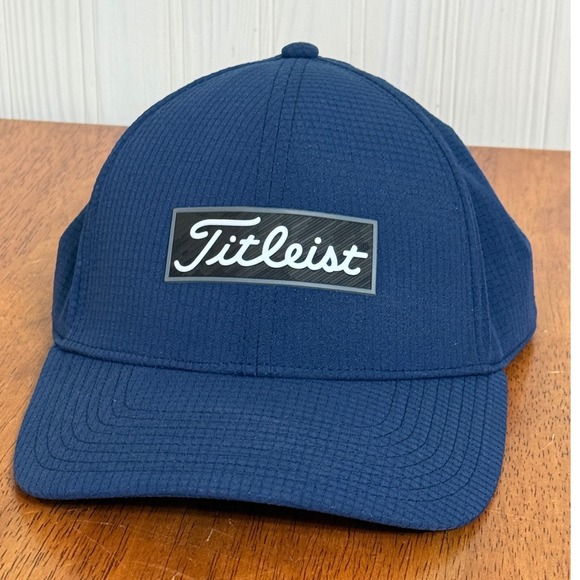 Titleist Other - Titleist Navy Snapback Golf Hat Cap Polyester Logo Unisex Adults